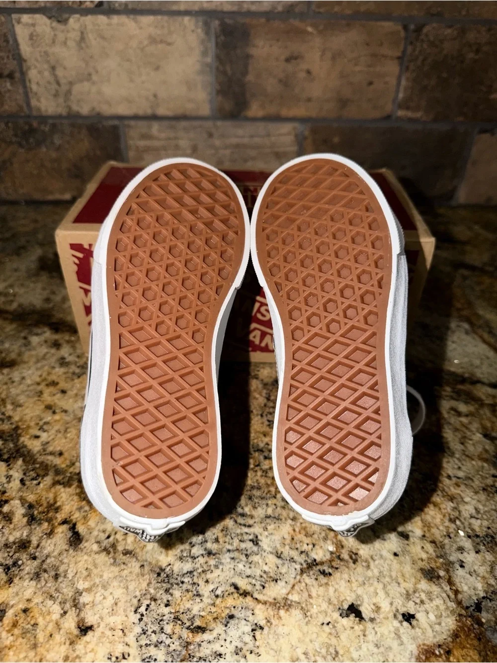 Vans Kids Old Skool Checkerboard Black & White Shoes